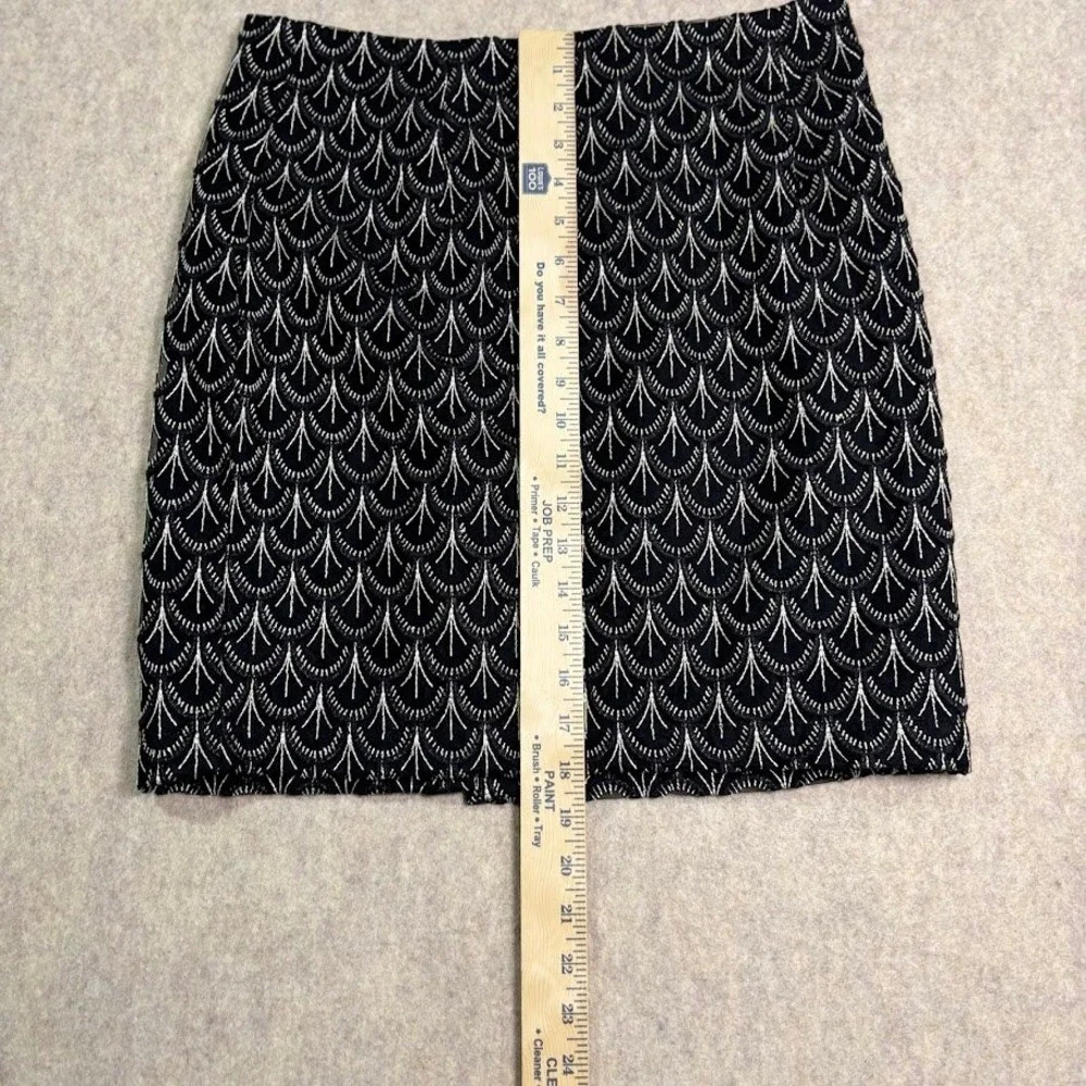 Ultra‎ Pink Skirt Med Black Gold Nylon Metallic Embroidered Boho Classic Mini M